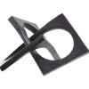 Statues & Sculptures Table Top|Abstract^Dynamic Horizons 13cm Black Metal Indoor Sculpture