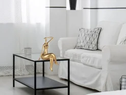 Statues & Sculptures Figurative|Table Top^Elegant Grace 38cm Gold Resin Indoor Sculpture