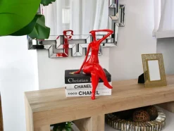 Statues & Sculptures Figurative|Table Top^Elegant Grace 38cm Red Resin Indoor Sculpture