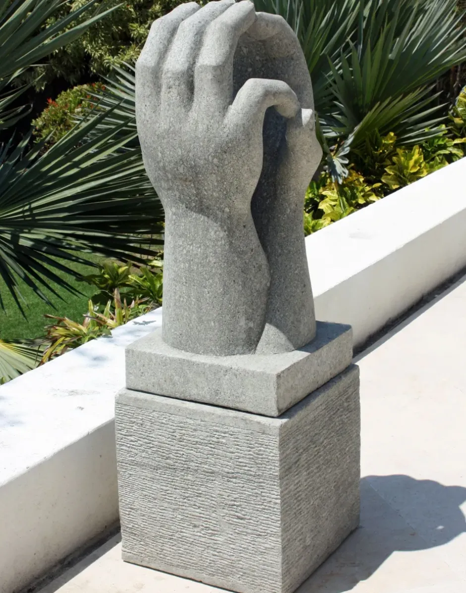 Statues & Sculptures Contemporary^Engage Contemporary Stone Garden Sculpture