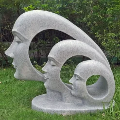 Statues & Sculptures Modern^Escape Reality 70cm Granite Resin Garden Statue