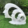 Statues & Sculptures Modern^Escape Reality 70cm Marble Resin Garden Statue