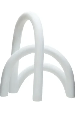 Statues & Sculptures Table Top|Abstract^Eternal Arches 22cm White Resin Indoor Sculpture