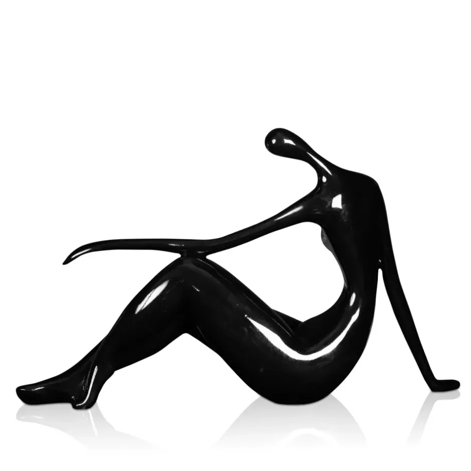 Statues & Sculptures Figurative|Table Top^Eternal Grace 21cm Black Resin Indoor Sculpture