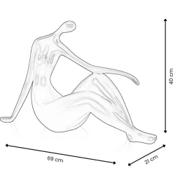 Statues & Sculptures Figurative|Table Top^Eternal Grace 40cm White Resin Indoor Sculpture