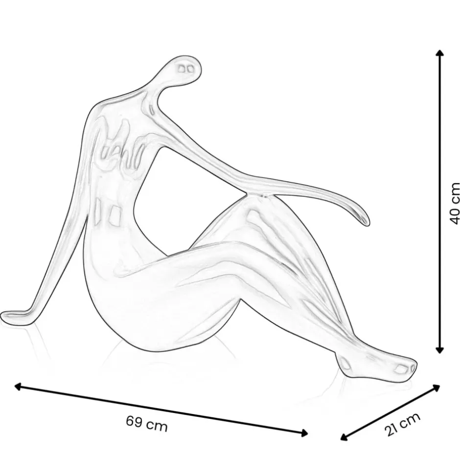 Statues & Sculptures Figurative|Table Top^Eternal Grace 40cm White Resin Indoor Sculpture