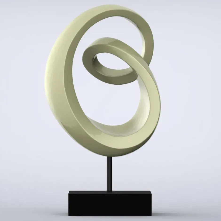 Statues & Sculptures Table Top|Contemporary^Eternity Contemporary Indoor Sculpture - 16 Colour Options
