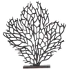 Statues & Sculptures Table Top|Contemporary^Euphoric Coral 53cm Black Metal Indoor Sculpture