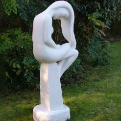 Statues & Sculptures Modern^Europa 110cm Marble Resin Garden Statue