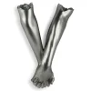 Statues & Sculptures Wall Art|Contemporary^Everlasting Embrace 55cm Anthracite Resin Wall Sculpture