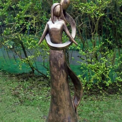 Statues & Sculptures Contemporary^Everlasting Love 118cm Bronze Resin Garden Statue