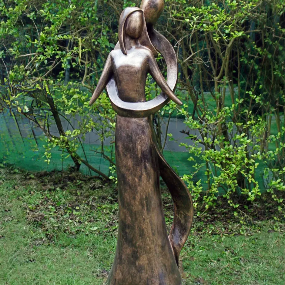 Statues & Sculptures Contemporary^Everlasting Love 118cm Bronze Resin Garden Statue
