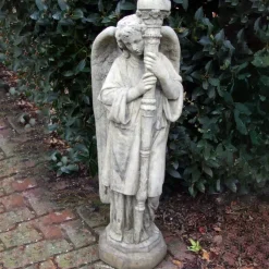 Statues & Sculptures Angel^Fallen Angel Stone Garden Statue