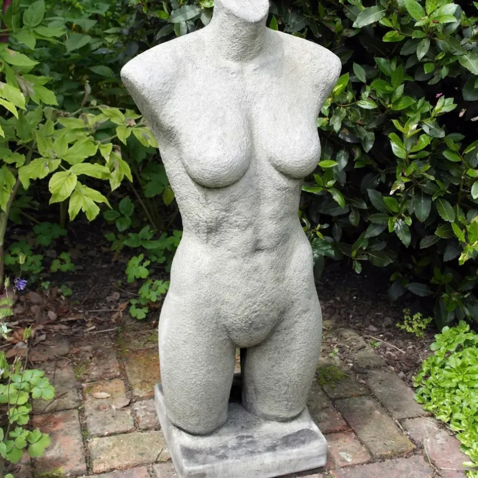 Statues & Sculptures Modern^Female Torso Modern Stone Garden Ornament