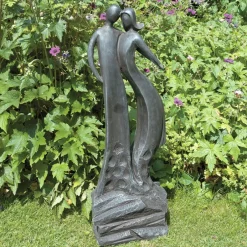Statues & Sculptures Modern^First Love Modern Poly Resin Garden Statue