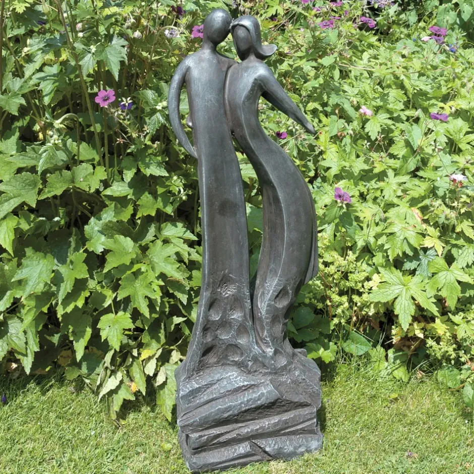 Statues & Sculptures Modern^First Love Modern Poly Resin Garden Statue