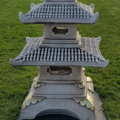 Statues & Sculptures Pagodas^Five Tier Japanese Pagoda Lantern Stone Garden Ornament