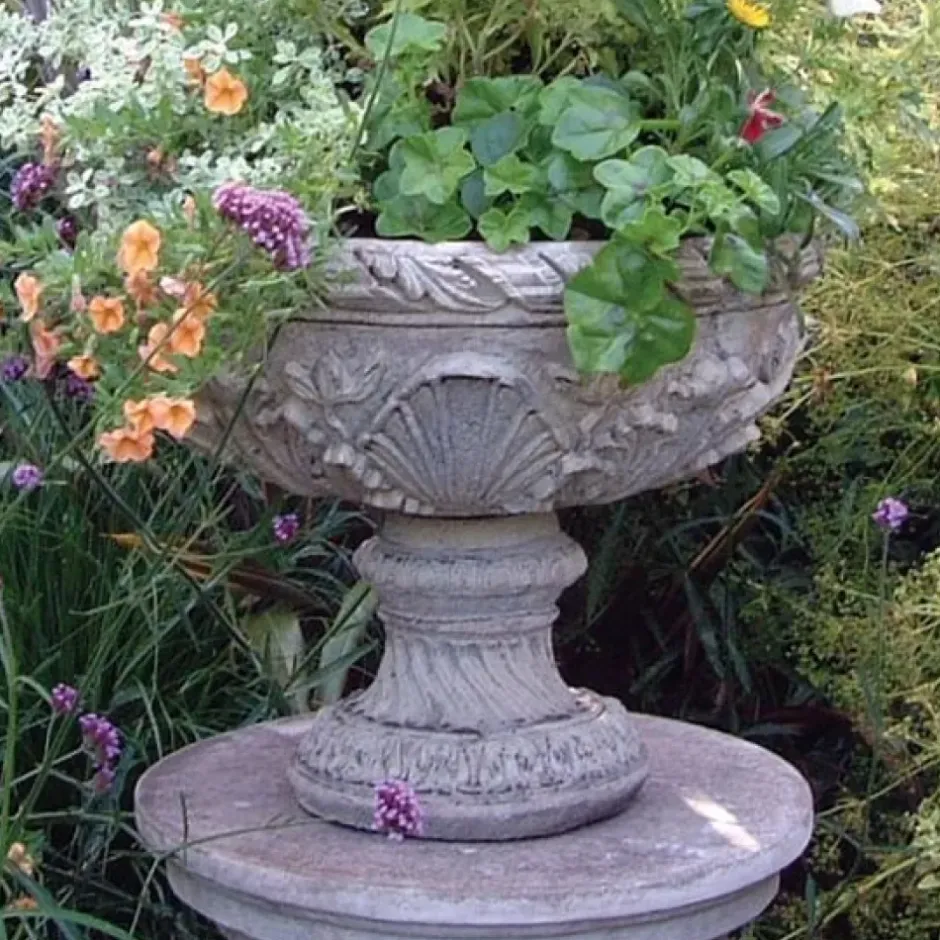 Statues & Sculptures Large|Round^Flemish Vase Stone Garden Planter
