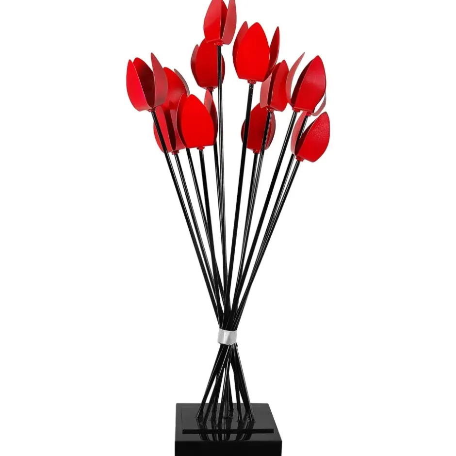 Statues & Sculptures Table Top|Floor Standing^Floral Awakening 91cm Metal Indoor Sculpture