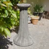 Statues & Sculptures Plinths & Pedestals^Fluted Column Stone Garden Pedestal