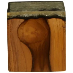 Statues & Sculptures Table Top|Contemporary^Forest Edge 10cm Wood Indoor Sculpture