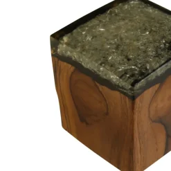 Statues & Sculptures Table Top|Contemporary^Forest Edge 10cm Wood Indoor Sculpture