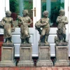Statues & Sculptures Children^Four Seasons Children Stone Garden Statues on Pedestals