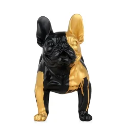 Statues & Sculptures Table Top|Floor Standing^French Bulldog 40cm Black Resin Indoor Sculpture