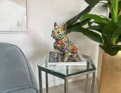 Statues & Sculptures Table Top|Animals^French Bulldog 30cm Comic Art Resin Indoor Sculpture