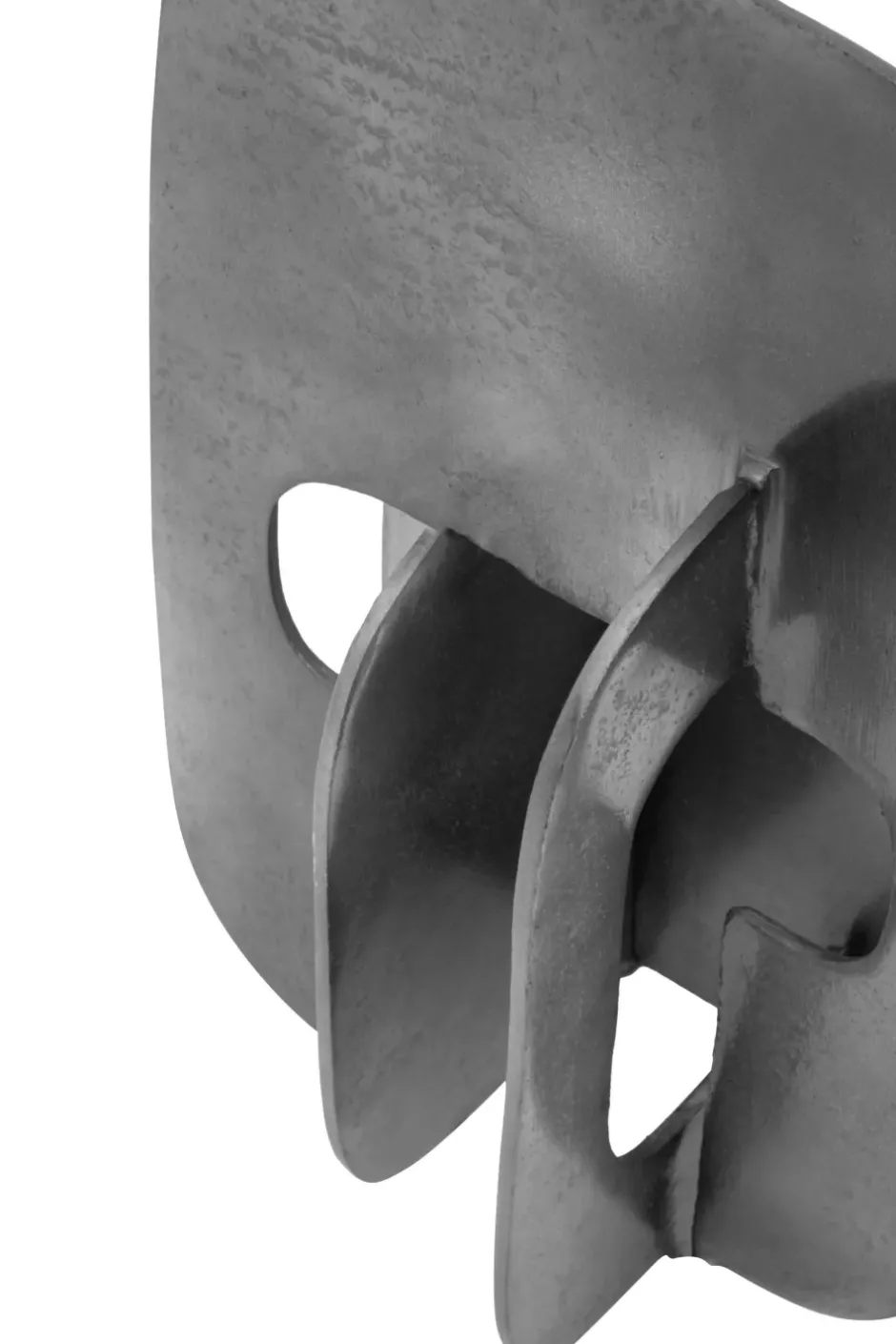 Statues & Sculptures Table Top|Abstract^Fusion 33cm Black Metal Indoor Sculpture