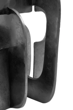 Statues & Sculptures Table Top|Abstract^Fusion 33cm Black Metal Indoor Sculpture