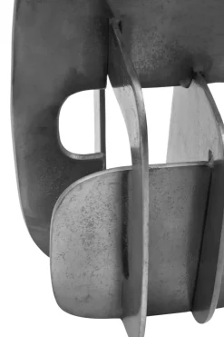Statues & Sculptures Table Top|Abstract^Fusion 33cm Black Metal Indoor Sculpture