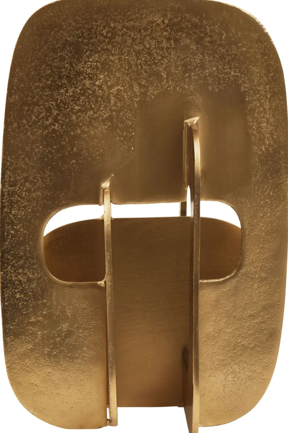 Statues & Sculptures Table Top|Abstract^Fusion 33cm Gold Metal Indoor Sculpture