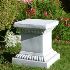 Statues & Sculptures Plinths & Pedestals^Garden Statue Pedestal 36cm Resin Stone