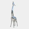 Statues & Sculptures Wildlife|Contemporary^Giraffe 200cm Geometric Metal Garden Sculpture