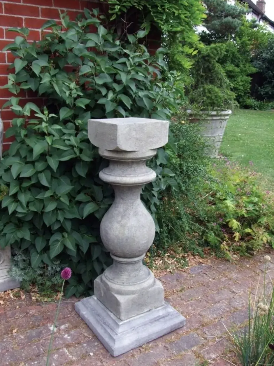 Statues & Sculptures Plinths & Pedestals^Grand Baluster Column Stone Garden Pedestal