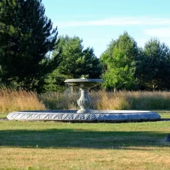 Statues & Sculptures Water Features^Grand Single Tier 4m Emerald Marble Stone Water Fountain Feature