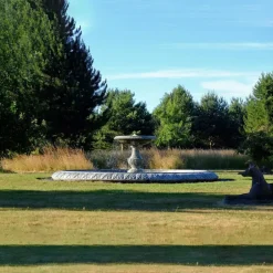 Statues & Sculptures Water Features^Grand Single Tier 4m Emerald Marble Stone Water Fountain Feature