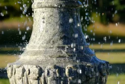 Statues & Sculptures Water Features^Grand Single Tier 4m Emerald Marble Stone Water Fountain Feature
