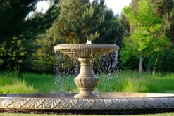 Statues & Sculptures Water Features^Grand Single Tier 4m Sandstone Stone Water Fountain Feature