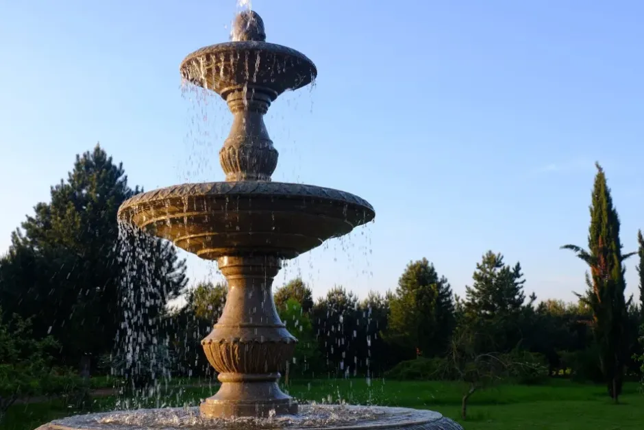 Statues & Sculptures Water Features^Grand Triple Tier 4m Sandstone Stone Water Fountain Feature
