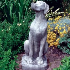 Statues & Sculptures Dogs^Great Dane Female Dog Stone Garden Statue