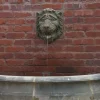 Statues & Sculptures Water Features^Half Circle Small Stone Pool Surround Water Feature