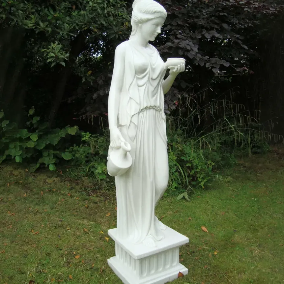Statues & Sculptures Greek^Hebe 85cm Marble Resin Garden Statue