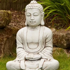 Statues & Sculptures Buddha^Hindu Buddha Stone Garden Ornament
