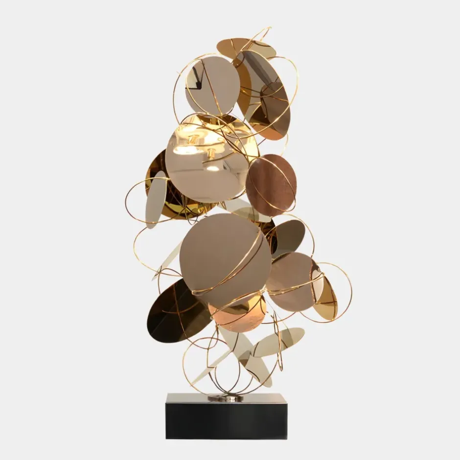 Statues & Sculptures Table Top|Floor Standing^Holo Drift 93cm Copper Metal Indoor Sculpture