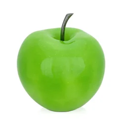 Statues & Sculptures Table Top|Contemporary^Iconic Apple 30cm Green Resin Indoor Sculpture