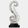 Statues & Sculptures Table Top|Floor Standing^Iconic Symphony 85cm Silver Metal Indoor Sculpture