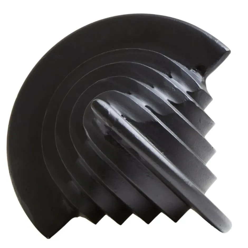 Statues & Sculptures Table Top|Abstract^Inception 17cm Black Metal Indoor Sculpture