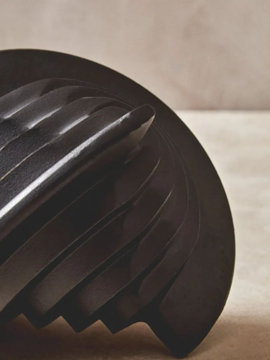 Statues & Sculptures Table Top|Abstract^Inception 17cm Black Metal Indoor Sculpture